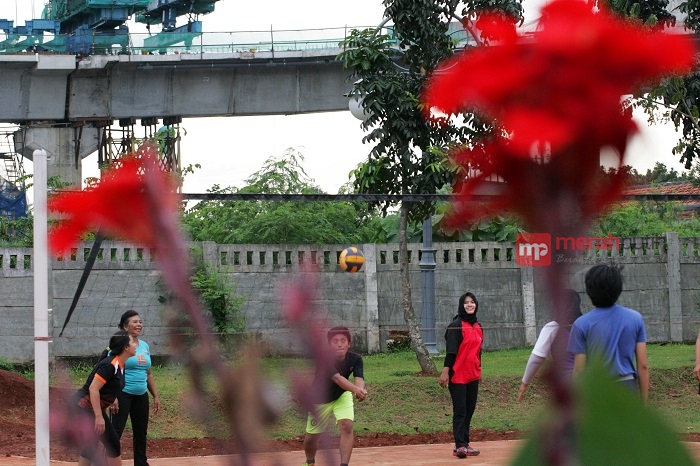 Keseruan Warga Jakarta Manfaatkan RPTRA Bhineka