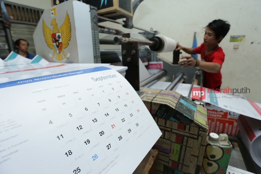 Menjelang Akhir Tahun, Pengusaha Percetakan Banjir Pesanan Kalender