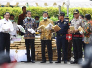 Joko Widodo Pimpin Pemusnahan Narkoba