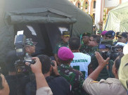 Panglima TNI Tinjau Lokasi Gempa di Aceh