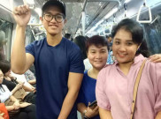 Naik MRT, Kaesang Pangarep Dipuji Netizen