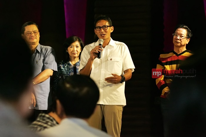 Sandi Sempat Dipanggil Koko Sandi di Kopdar ke-8 Fortiber