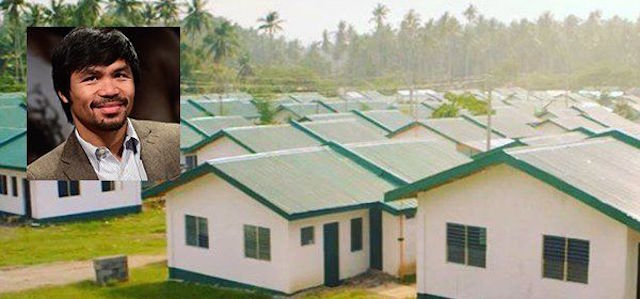 Manny Pacquiao Bangun 1.000 Rumah Untuk Orang Miskin