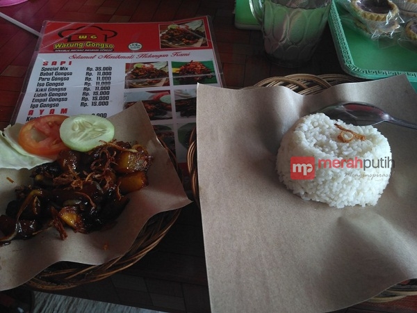 Campur Nasi Pulen, Gongso Kota Solo Ini Bikin Ketagihan