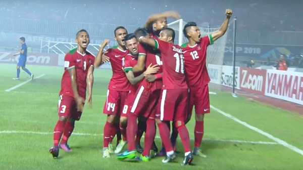 Timnas Indonesia Menang 2-1 atas Thailand