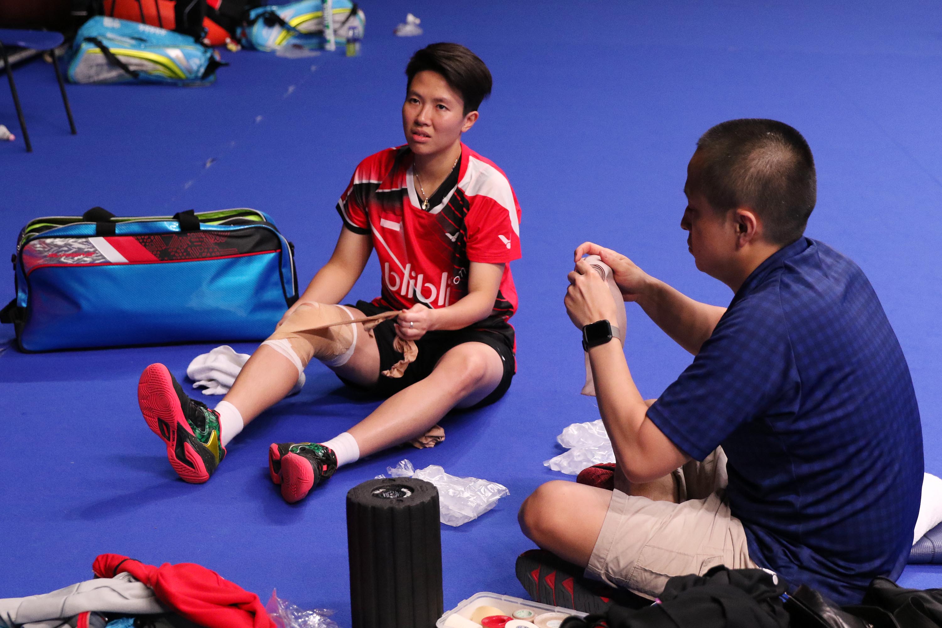 Cedera, Langkah Tontowi Ahmad/Liliyana Natsir Terhenti