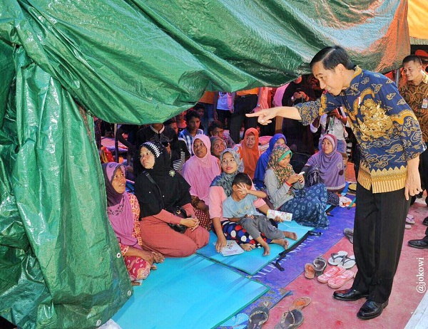 Dari Iran, Presiden Jokowi Kembali Tinjau Aceh
