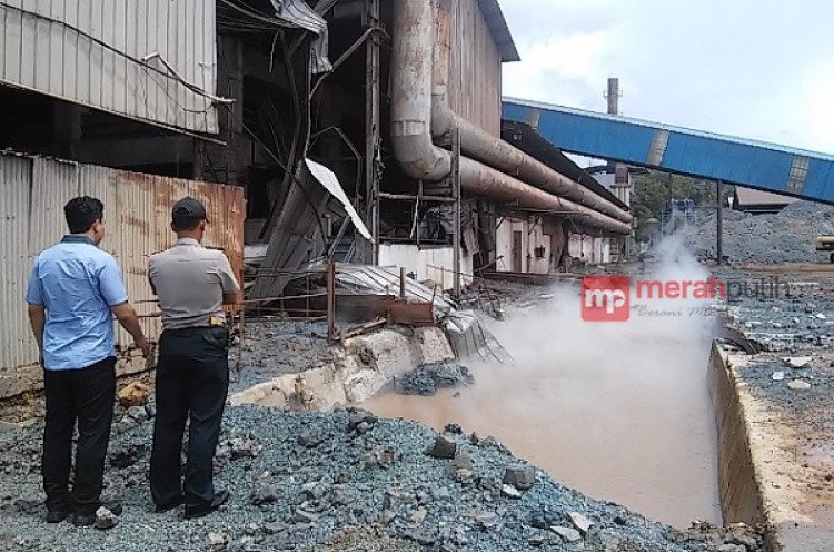 Polisi Selidiki Ledakan Bak Limbah Pabrik Nikel PT BTS