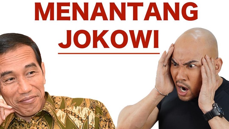 Deddy Corbuzier Tantang Presiden Jokowi Lewat Youtube