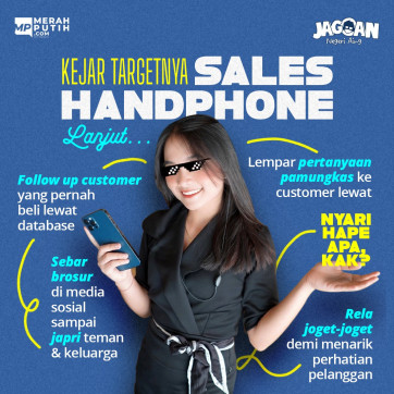 Kejar Targetnya Sales Handphone