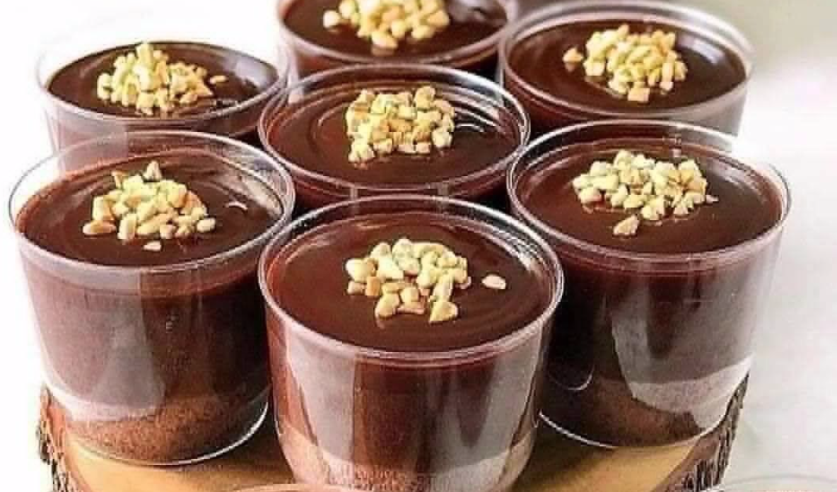 puding cokelat