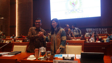 Raker Menteri Komdigi dengan Komisi I DPR Bahas Anggaran Tahun 2026 