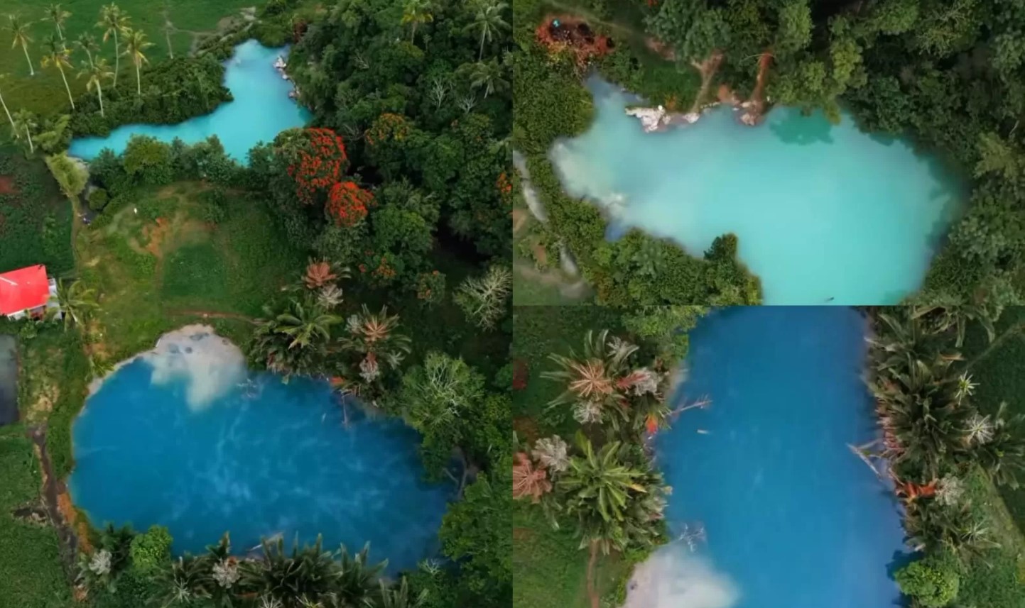 Keindahan Alam Ranolewo, Dua Danau Beda Warna di Sulawesi Utara