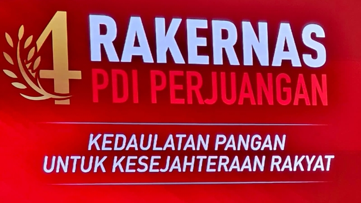 Sederet Menteri dan Ketum Parpol Pendukung Ganjar Hadir di Rakernas IV PDIP