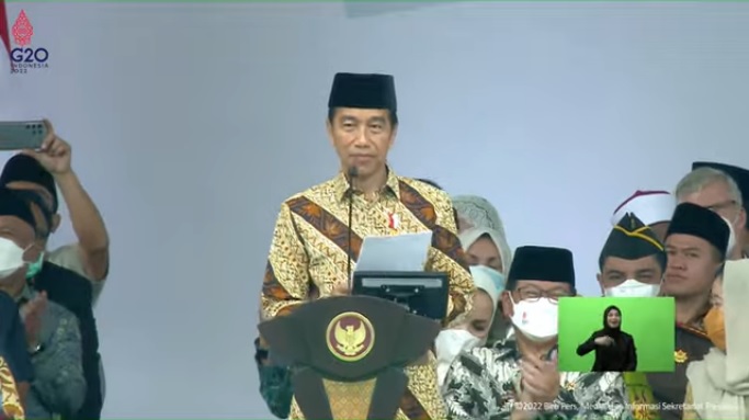Presiden Jokowi Buka Muktamar ke-48 Muhammadiyah di Solo