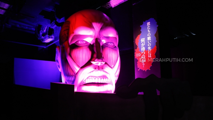Melihat Langsung Titan di Pameran 'Attack on Titan: The Final Exhibition'