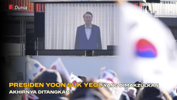 Presiden Yoon Suk-Yeol yang Dimakzulkan Akhirnya Ditangkap
