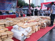 Polda Metro Musnahkan Ratusan Kilogram Narkotika Yang Diungkap Selama Pandemi 