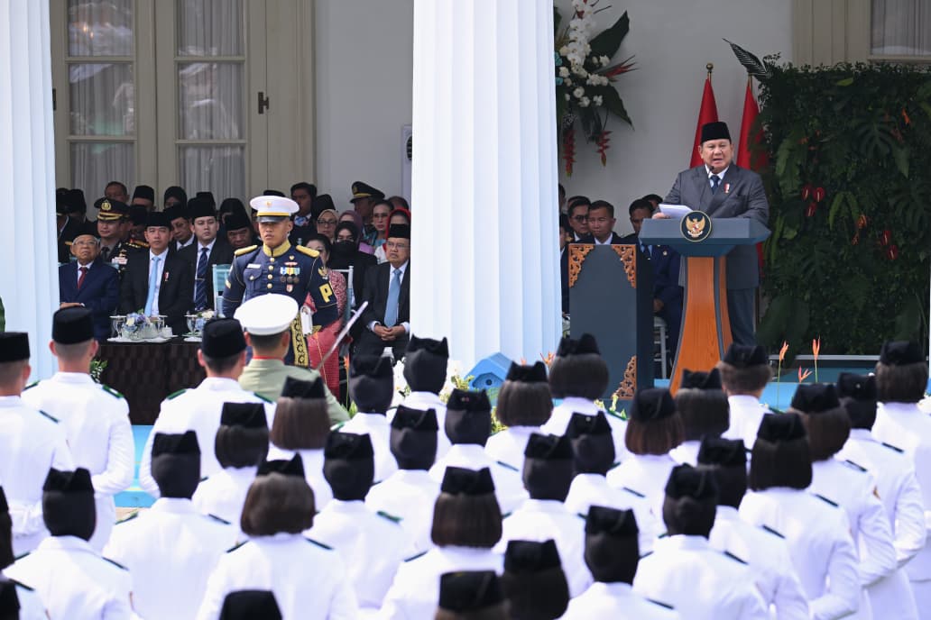 Presiden Prabowo Subianto Pimpin Upacara Peringatan Hari Lahir Pancasila 2026