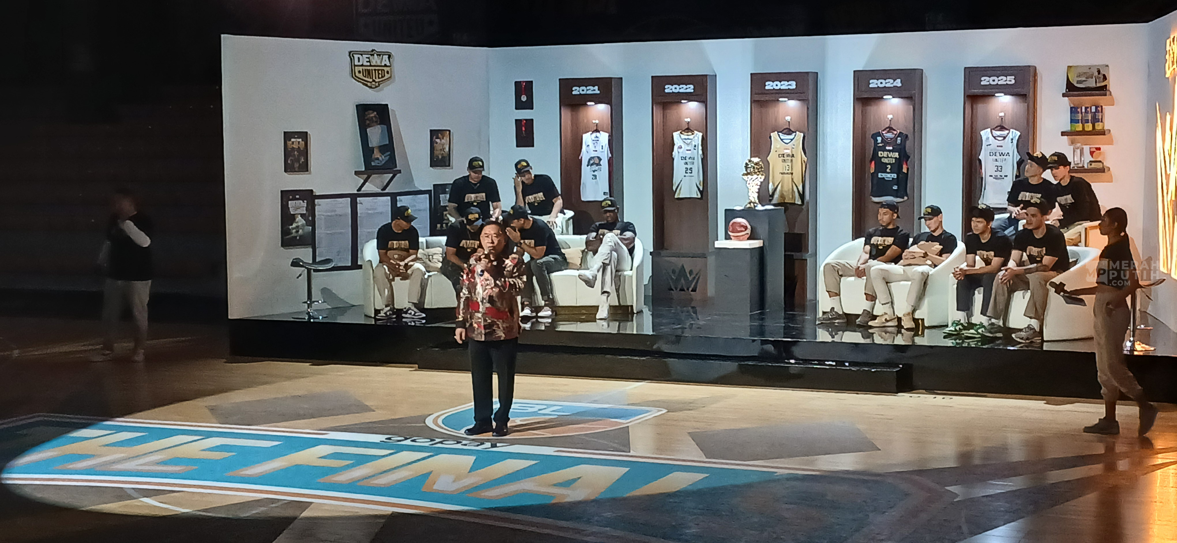 Dewa United Basketball Rayakan Kemenangan IBL 2025 dalam 'History Of The Champions', Optimistis Sambut Musim 2026