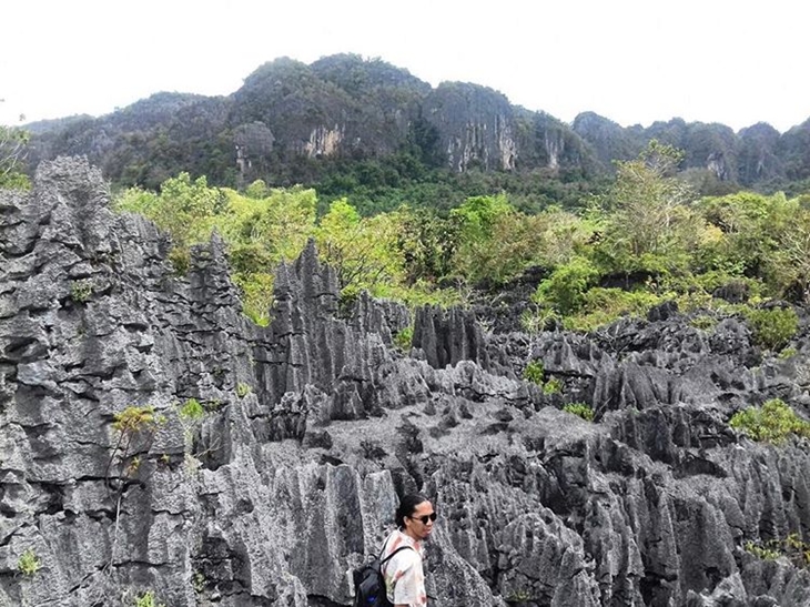 (Foto 1) Taman Batu Balocci dengan keindahan batu alamnya. Foto by Pictame_ArieTaswin