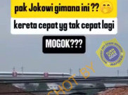 [HOAKS atau FAKTA]: Kereta Cepat Whoosh Mogok Salah Jokowi