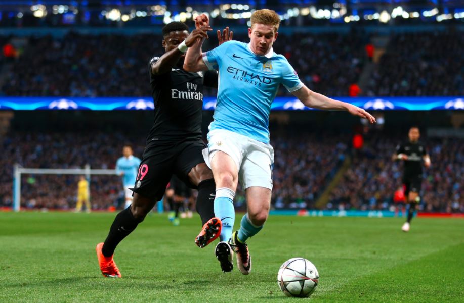 PSG dan Man City pada 2016