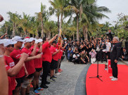 Megawati Minta Obor Api Abadi Selesai Rakernas Dipajang di Sekolah Partai PDIP