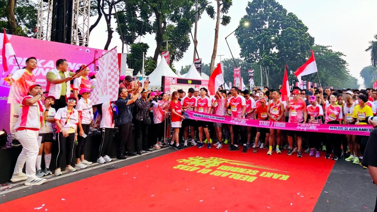 Puluhan Jurnalis dan Wartawan Turut Meriahkan Soekarno Run 2024