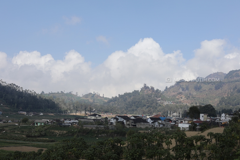 Di Dataran Tinggi Dieng suhu bisa berada di bawah nol derajat celcius (MP/Rizki Fitrianto)