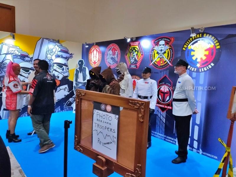501st Legion Garuda Garrison Curi Perhatian di Shopee Indonesia Comic Con 2019