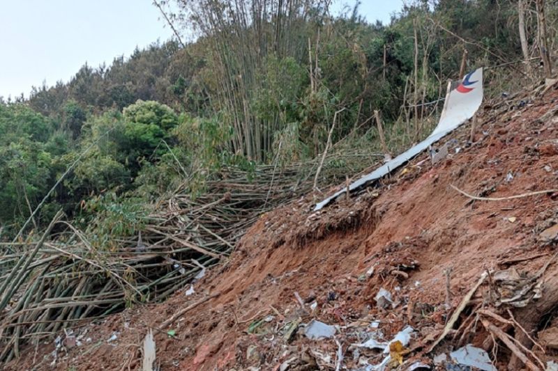 Puing Pesawat China Eastern Airlines Ditemukan, Pers Yakin Semua Penumpang Tewas