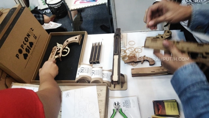 Beberapa model pistol karet (MP/Muchammad Yani