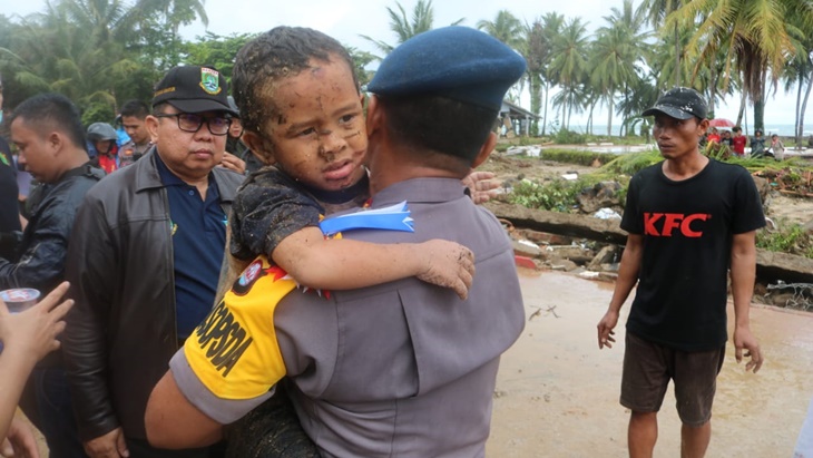 Ratusan Anak Korban Tsunami Jalani Terapi 