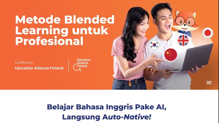 LingoTalk Terapkan Metode Belajar 'Blended Learning'