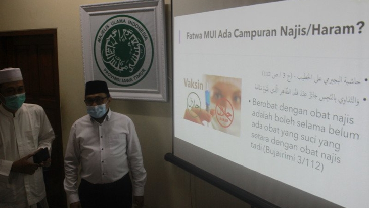 Wapres Imbau Ulama-Ulama Daerah Divaksin AstraZeneca