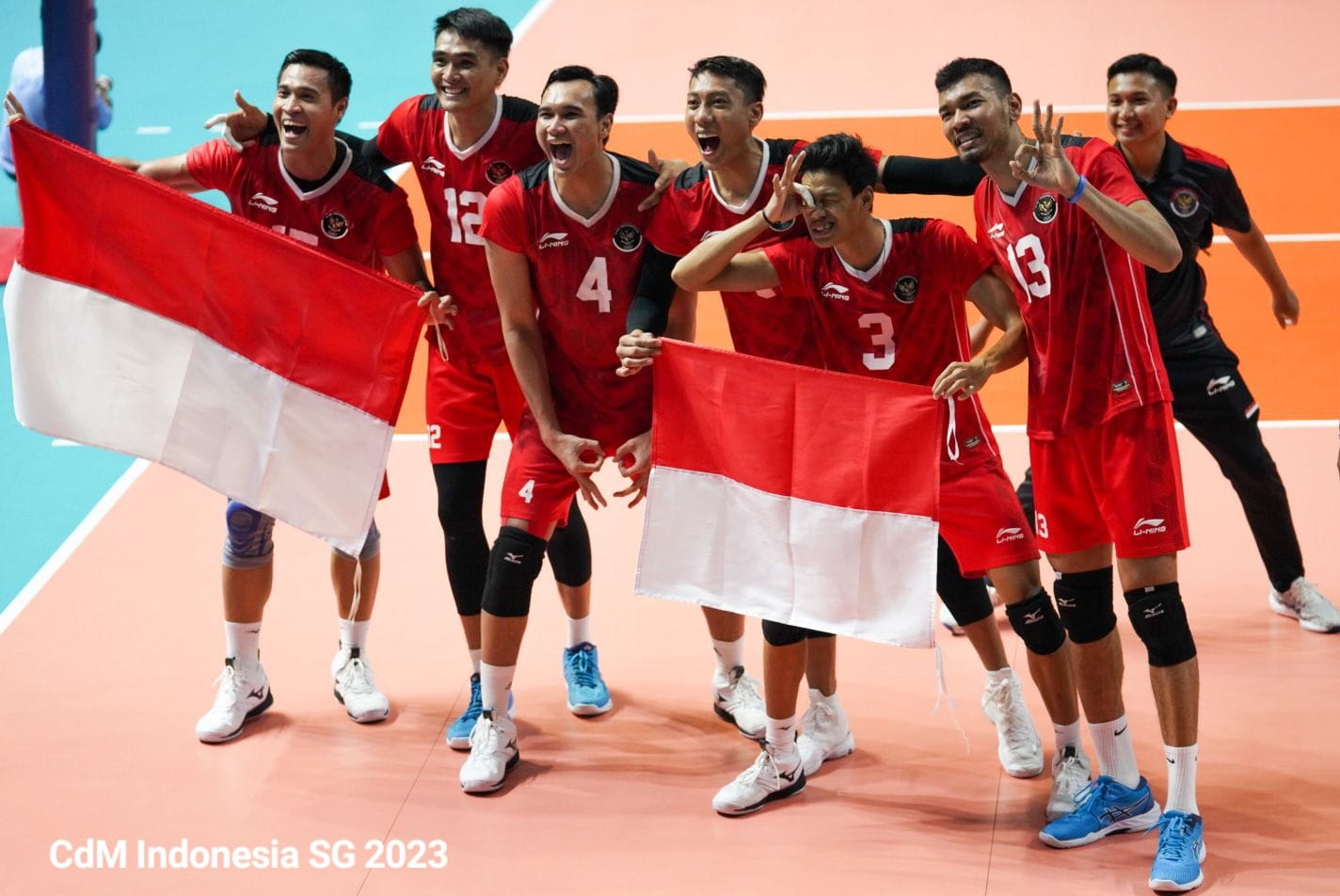 Timnas Voli Putra Indonesia merebut medali emas SEA Games 2023 