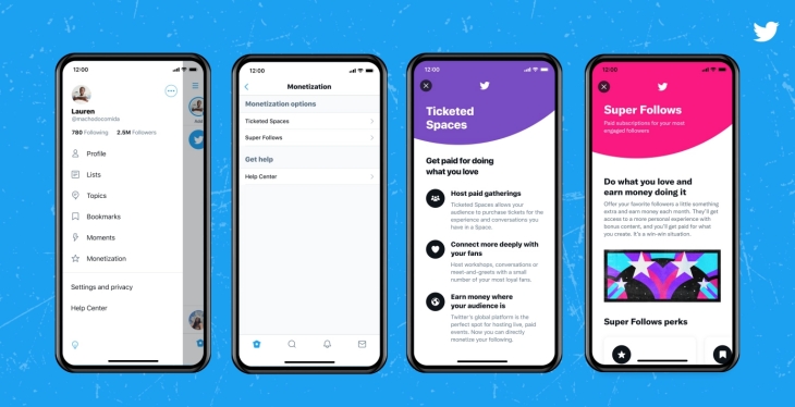 Twitter Rilis Ticketed Spaces untuk Pengguna iOS