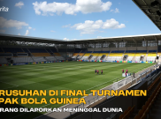 Kerusuhan di Final Turnamen Sepak Bola Guinea, 56 Orang Dilaporkan Meninggal Dunia