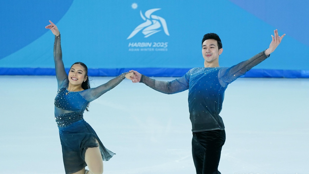 Masuk Peringkat 6 Besar, Tasya/Dwiki Jadi Pasangan Ice Dance Pertama dari Asia Tenggara di Asian Winter Games