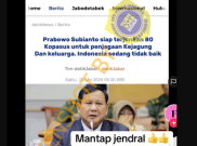 [HOAKS atau FAKTA]: Prabowo Subianto Terjunkan 80 Kopassus Jaga Kejagung