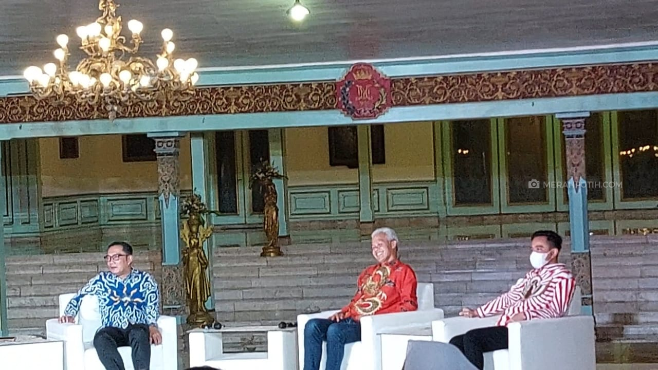 Ditanya Kesiapan Maju di Pilpres 2024 oleh Bima Arya, Begini Respons Ganjar-Ridwan Kamil