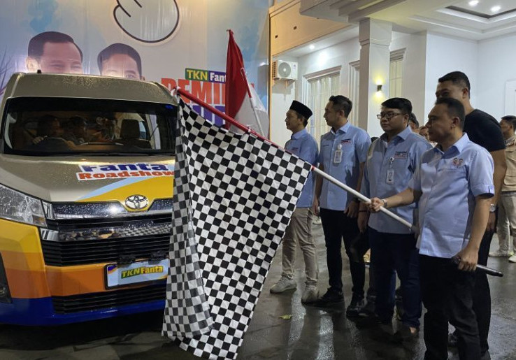 TKN Pemilih Muda Launching Mobil Roadshow, Target Menangkan Prabowo