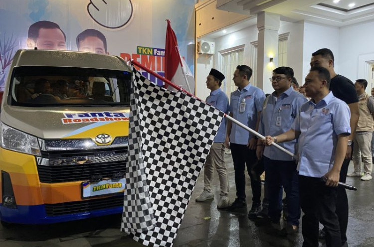 TKN Pemilih Muda Launching Mobil Roadshow, Target Menangkan Prabowo
