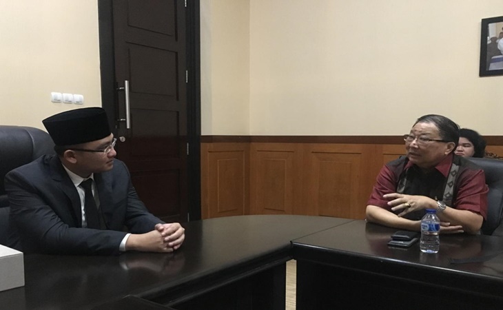 Ketua INTI bertemu Wagub Banten Andika 