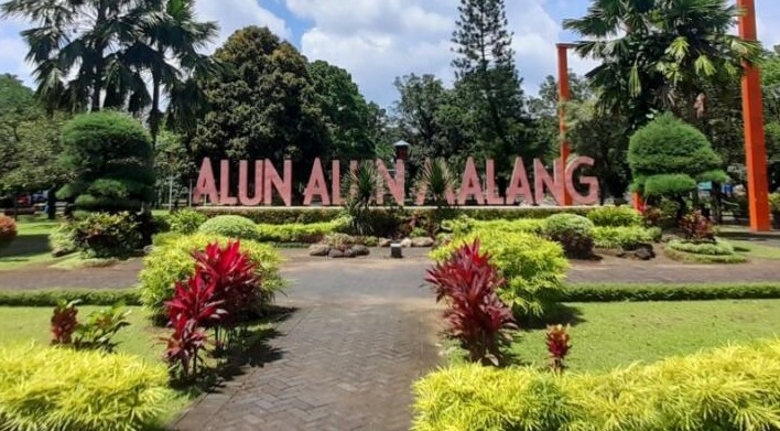 Alun-Alun dan Seluruh Taman Kota Malang Ditutup Saat Nataru