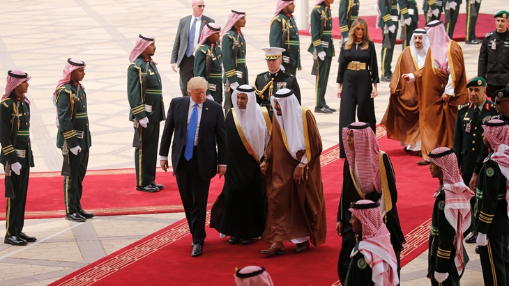Jokowi Masuki Ruang KTT Islam-Arab-AS