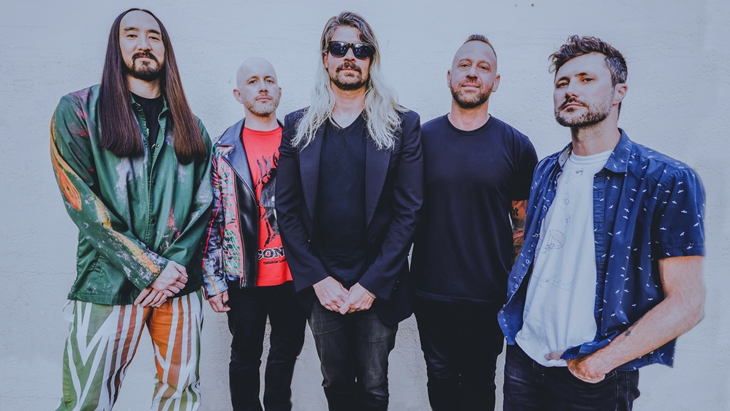 Kolaborasi Steve Aoki dan Taking Back Sunday Rilis Single 'Just Us Two'