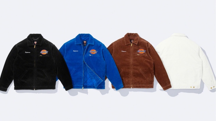 Koleksi Terbaru Supreme X Dickies Tonjolkan Material Korduroi
