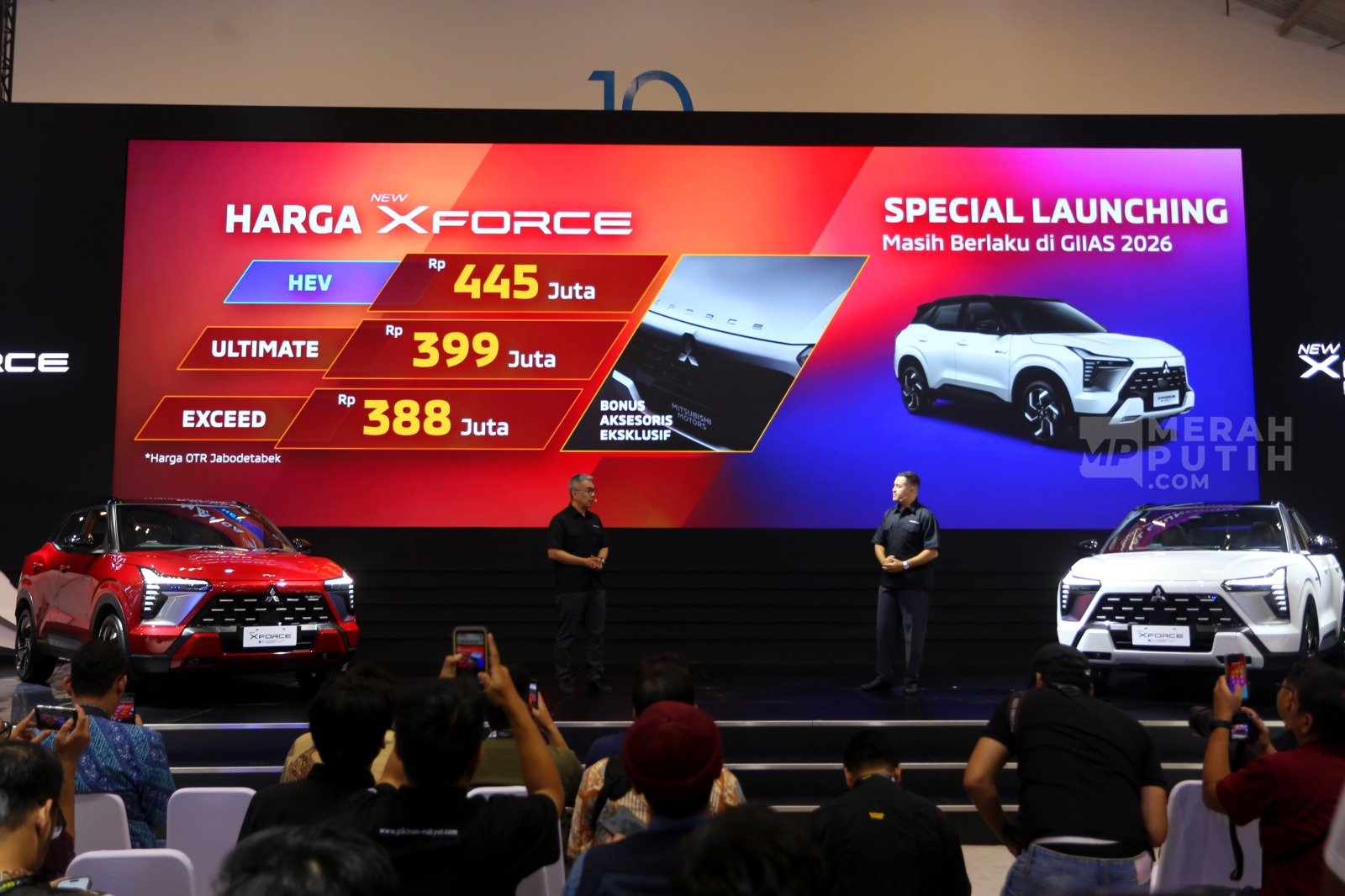 Mitsubishi Hadirkan New Xforce HEV sebagai Bintang Baru di GIIAS 2026